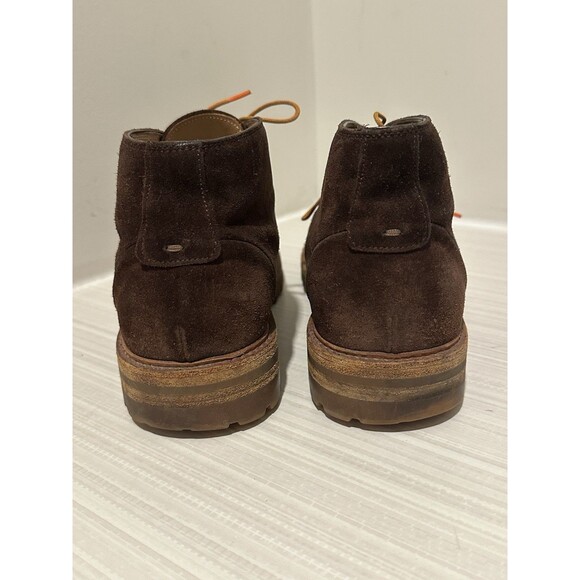 Barney’s New York Brown Suede Chukka Boots St Moritz Sole Made In Italy Size 9.5 main image 12